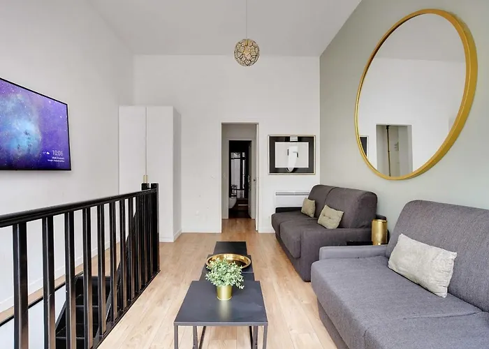 Appartement Spacieux -2Br-8P-Proche Nation