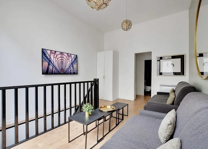 Appartement Spacieux -2Br-8P-Proche Nation
